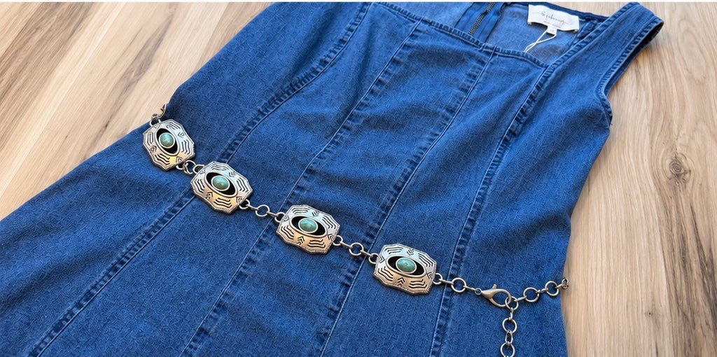 Coastal Muse Denim Dress