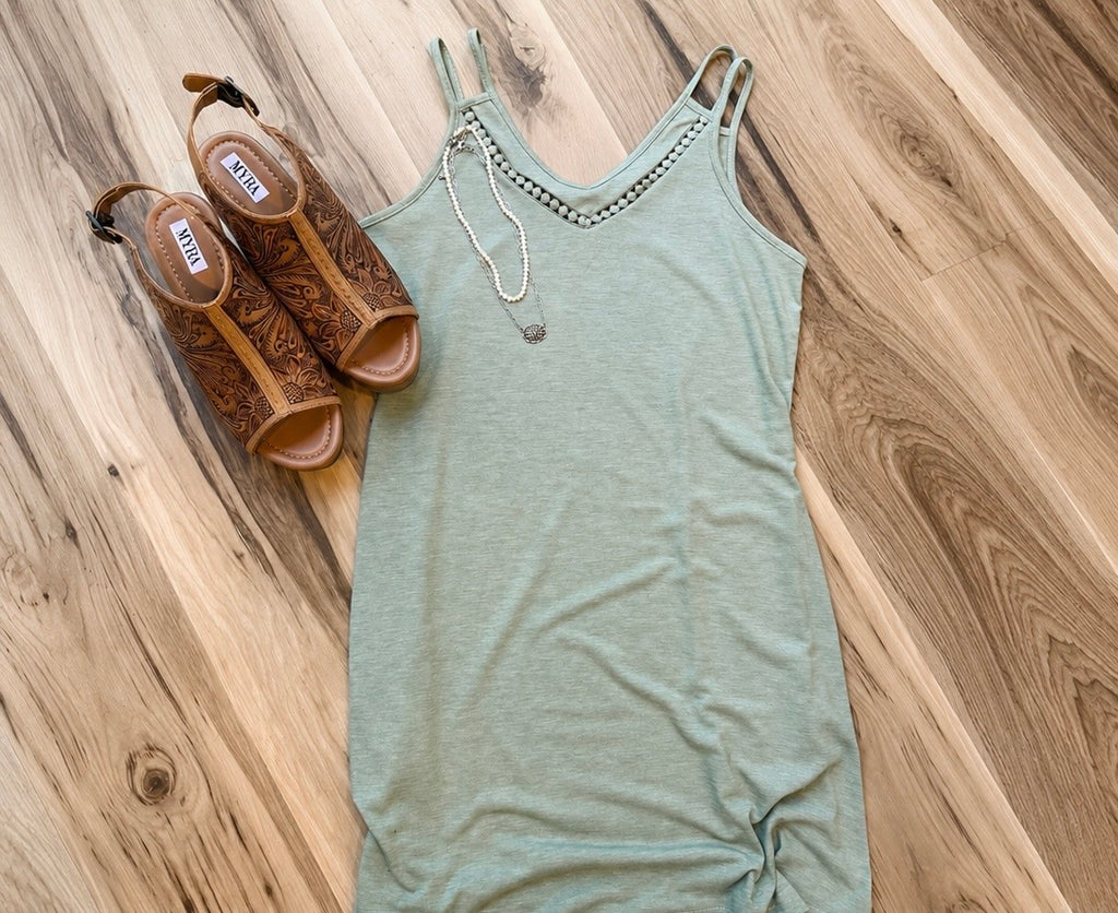 Sage Harbor Tank Dress