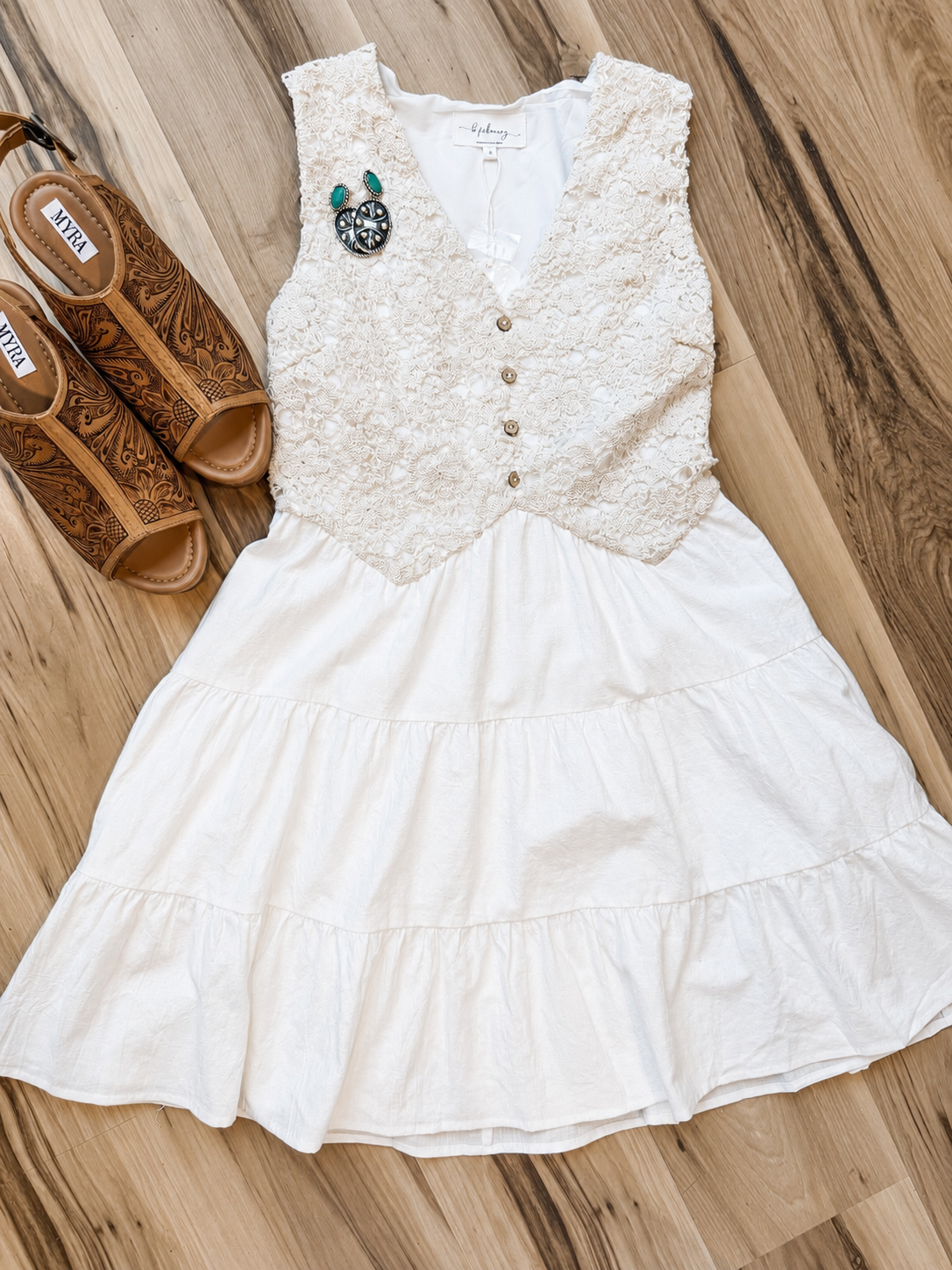 Coastal Lace Dress