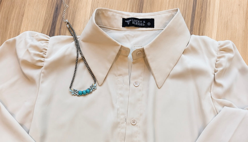 Ivory Button Down