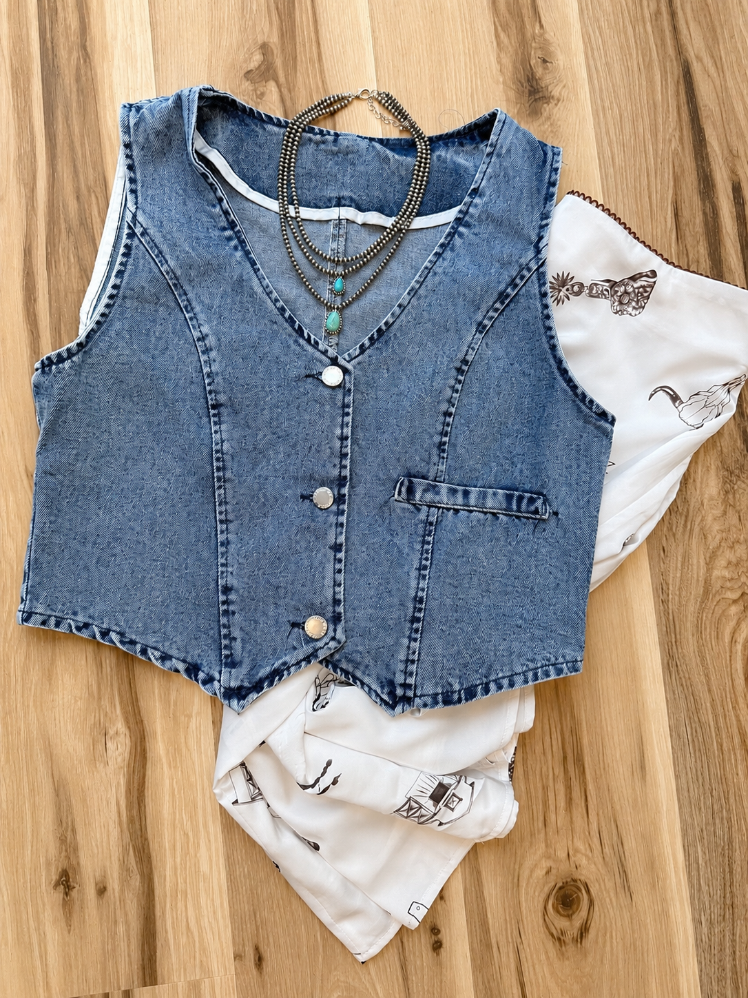 Trails Denim Vest