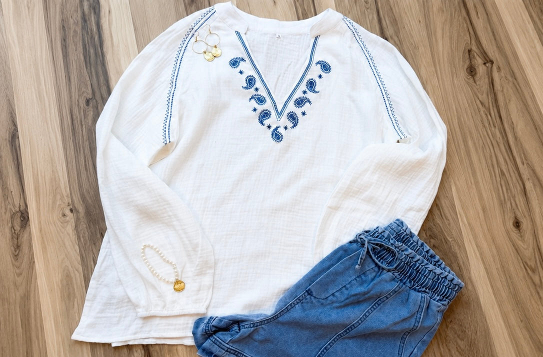 The Harbor Breeze Blouse