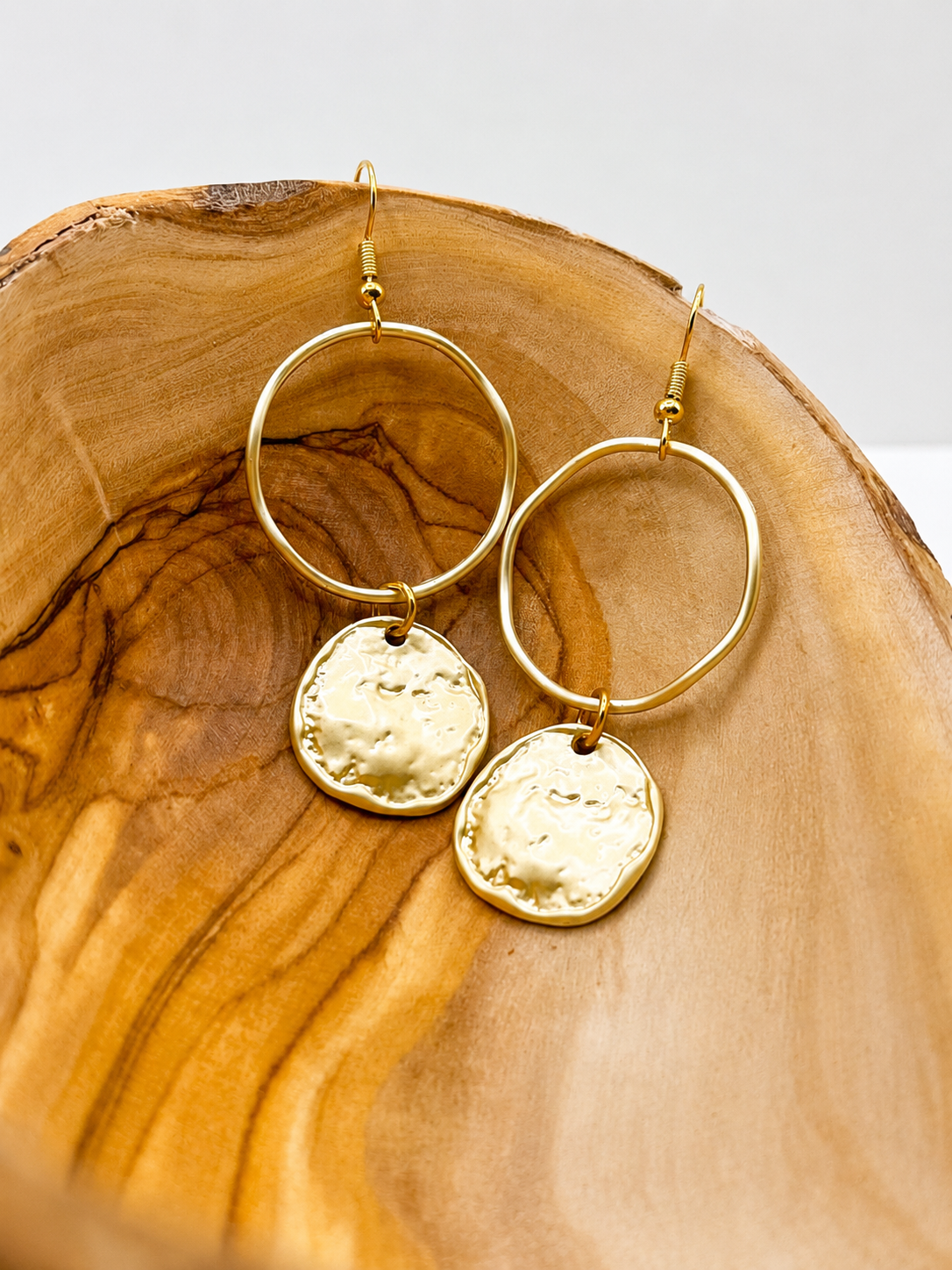 The Golden Coin Earring
