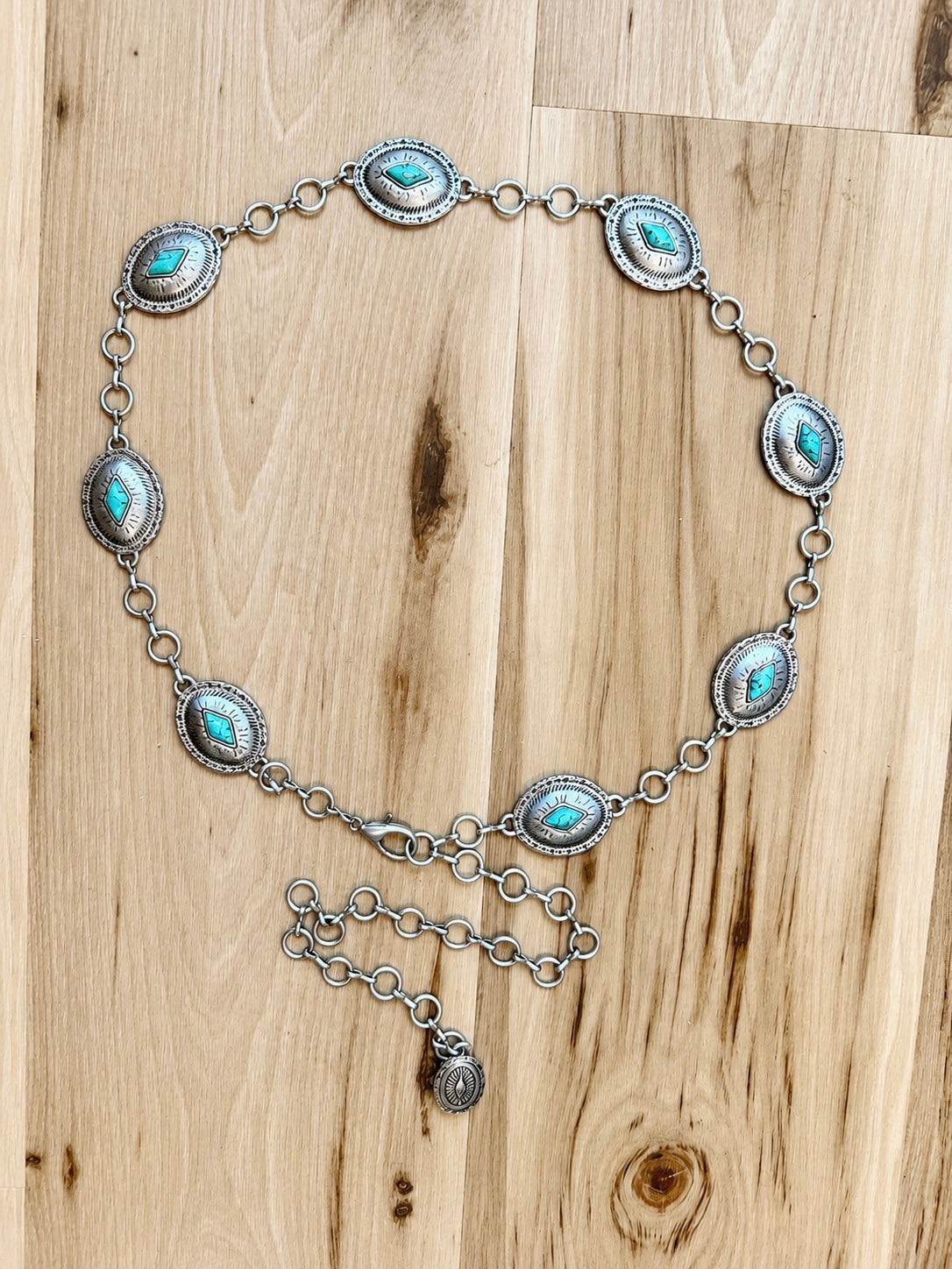 Silver Sage Concho Belt