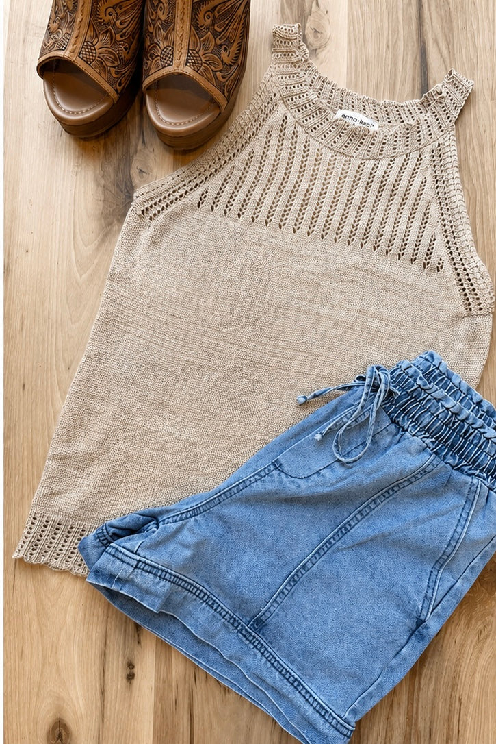 Sandy Shores Knit Tank