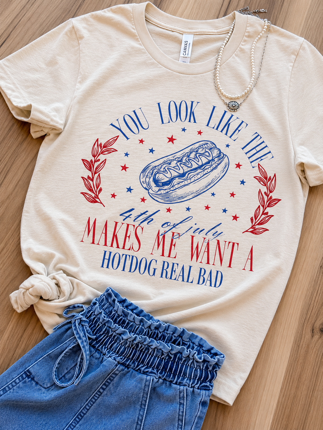 Hotdog Real Bad Tee