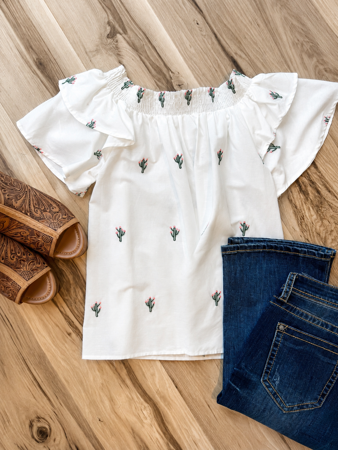 Cactus Breeze Blouse