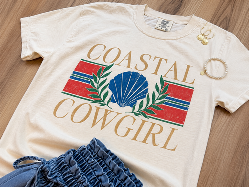 Coastal Cowgirl Shell Tee