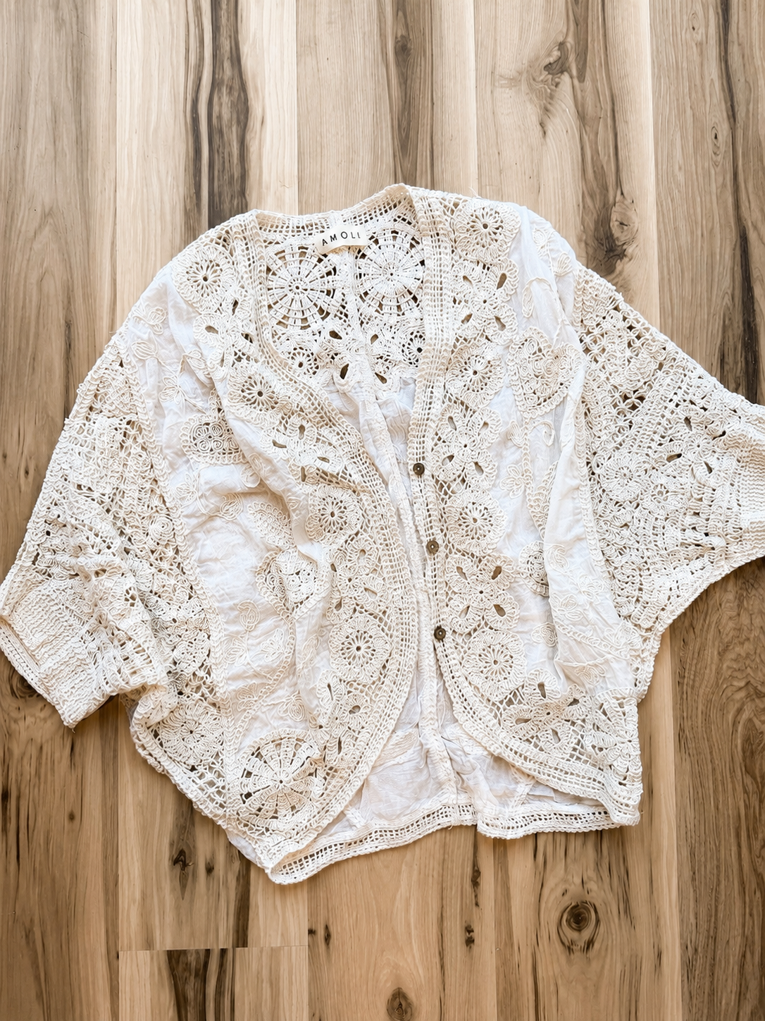 Driftwood Crochet Blouse